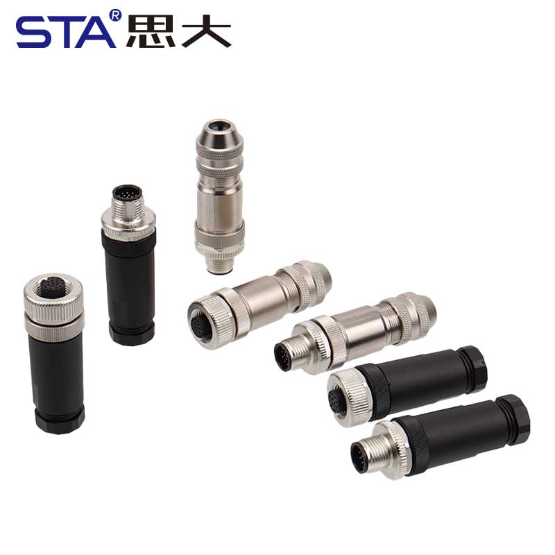 M12 连接器对于传感器和执行器应用