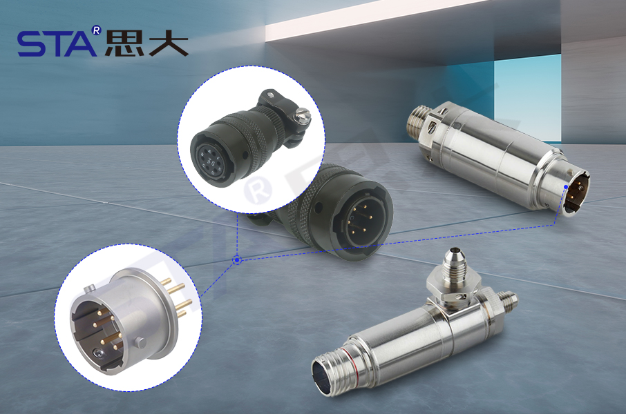 思大美标连接器MS3116F10-6S：压力传感器的“可靠纽带”