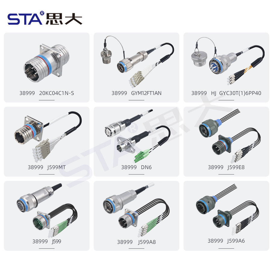 思大电子丨美标MIL-DTL-38999光纤跳线系列连接器产品介绍